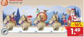 Netto Marken-Discount Santa Claus in Town Rentier Kulisse Angebot
