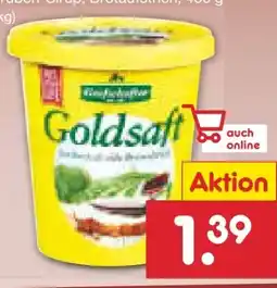 Netto Marken-Discount Grafschafter Krautfabrik Vegan Original Goldsaft Angebot