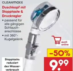 Netto Marken-Discount Clean Maxx Spa-Duschkopf Angebot