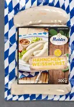 PENNY Meister Wurstwaren Hähnchen Weißwurst Angebot