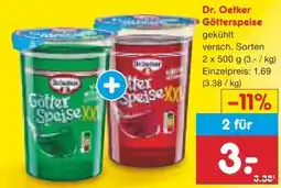 Netto Marken-Discount Dr. Oetker XXL Götter Speise Angebot