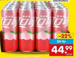 Netto Marken-Discount Coca-Cola Coke Peach Angebot