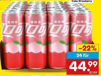 Netto Marken-Discount Coca-Cola Coke Peach Angebot
