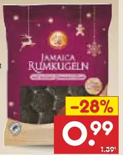 Netto Marken-Discount Santa Claus in Town Jamaica Rumkugeln Angebot