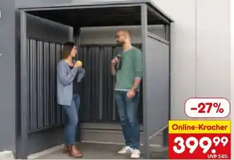 Netto Marken-Discount Westmann Fahrrad-Raucherunterstand Angebot