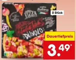 Netto Marken-Discount Mondo Italiano Pizza Diavola Angebot