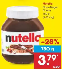Netto Marken-Discount Ferrero Nutella Nuss-Nugat Creme Angebot