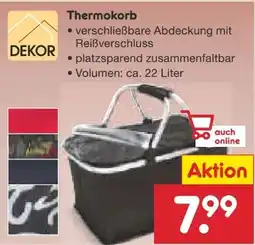 Netto Marken-Discount Dekor Thermokorb Angebot