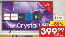Netto Marken-Discount Samsung Crystal UHD 4K TV Angebot