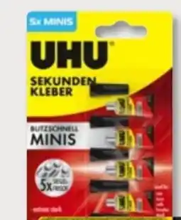PENNY UHU Sekundenkleber Blitzschnell Minis Angebot