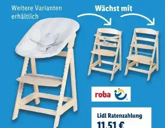 Lidl Roba 2-in-1-Treppenhochstuhl Born Up Zickzack Angebot