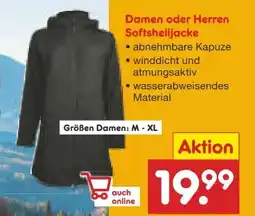 Netto Marken-Discount Spirit of Colours Damen Softshelljacke Angebot