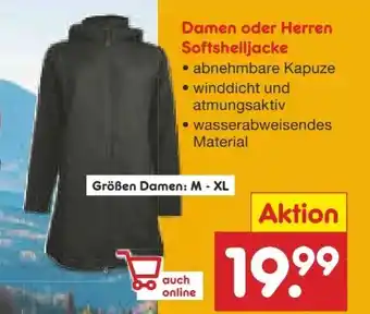 Netto Marken-Discount Spirit of Colours Damen Softshelljacke Angebot