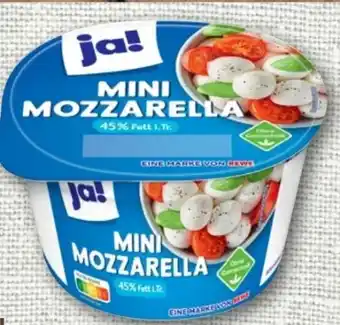 nahkauf ja! Mini Mozzarella Angebot