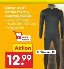 Netto Marken-Discount Spirit of Colours Damen Thermounterwäsche-Set Angebot
