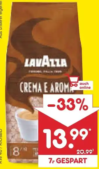 Netto Marken-Discount Lavazza Crema E Aroma Angebot