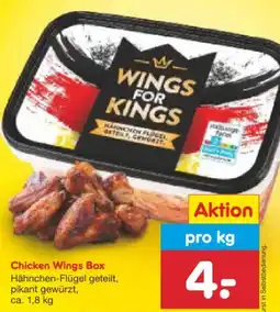Netto Marken-Discount Chicken Box Chicken Wings mariniert Angebot