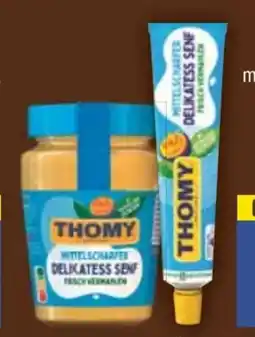 E-Center Thomy Mittelscharfer Delikatess Senf Angebot