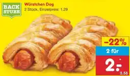 Netto Marken-Discount Netto Backstube Würstchen Dog Angebot