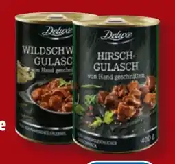 Lidl Deluxe Hirschgulasch von Hand geschnitten Angebot