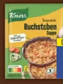 E-Center Knorr Suppenliebe Buchstabensuppe Angebot