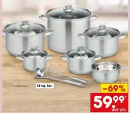 Netto Marken-Discount GSW Kochtopf-Set Rigo 13-tlg Angebot