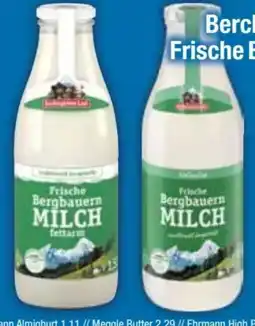 E-Center Berchtesgadener Land Frische Bergbauern Milch Angebot