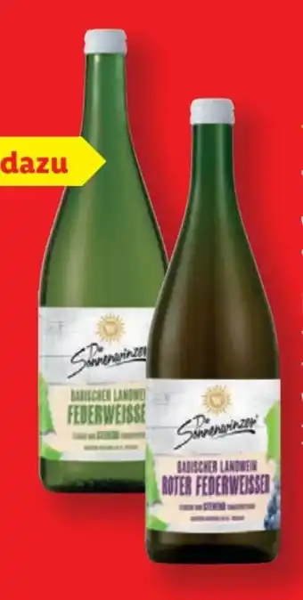 Lidl Badischer Winzerkeller Die Sonnenwinzer Roter Federweißer Angebot