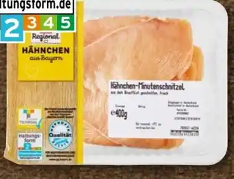 nahkauf Rewe Regional Hähnchen-Minutenschnitzel Angebot