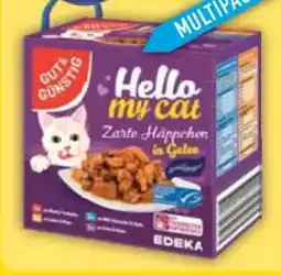 E-Center Gut & Günstig Hello my Cat Katzennahrung Angebot