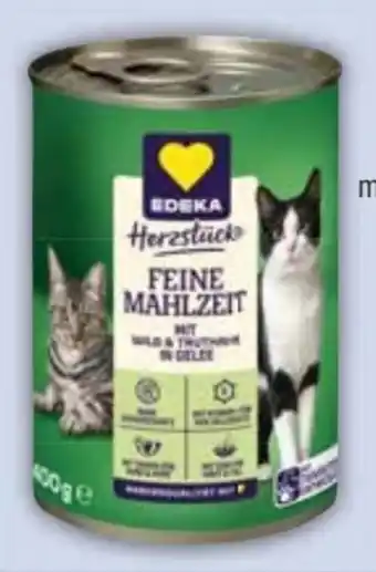 E-Center Edeka Herzstücke Katzen Nassnahrung Feine Mahlzeit Angebot