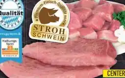 E-Center Strohschwein Gulasch Angebot
