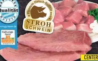 E-Center Strohschwein Gulasch Angebot