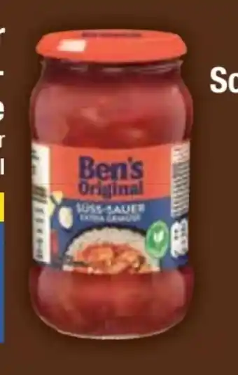 E-Center Ben's Original Süß-Sauer Extra Gemüse Sauce Angebot