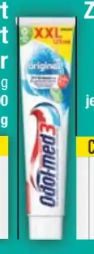 E-Center Odol-Med 3 Zahncreme XXL Angebot