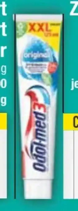 E-Center Odol-Med 3 Zahncreme XXL Angebot