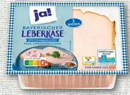 nahkauf ja! Bayerischer Leberkäse Angebot