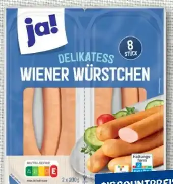nahkauf ja! Wiener Würstchen Angebot
