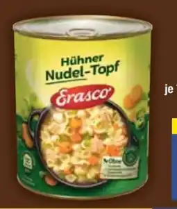 E-Center Erasco Hühner-Nudel-Topf Angebot