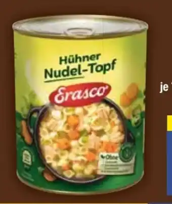 E-Center Erasco Hühner-Nudel-Topf Angebot
