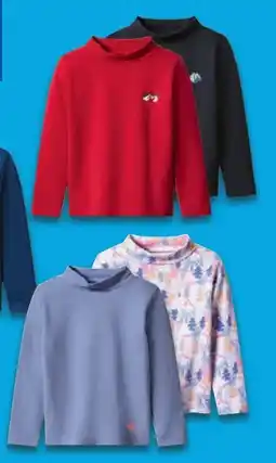 Lidl Lupilu Kinder Thermo-Langarmshirts 2er Set Angebot