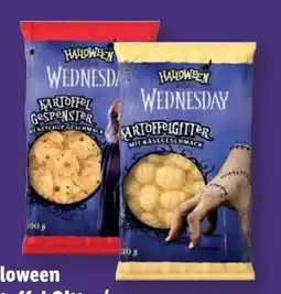 Lidl Halloween Kartoffel Gitter Wednesday Angebot