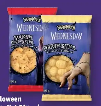 Lidl Halloween Kartoffel Gitter Wednesday Angebot