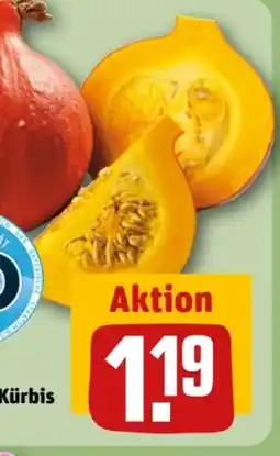 REWE Center Bio Kürbis Hokkaido Angebot