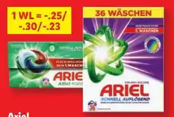 Lidl Ariel Color Pulver Angebot