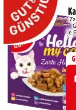 Edeka Gut & Günstig Hello my Cat Katzennahrung Angebot