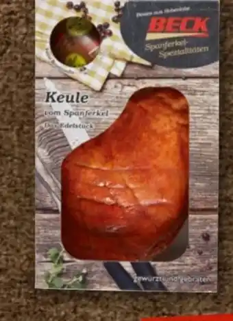 nahkauf Beck Spanferkel-Keule Angebot