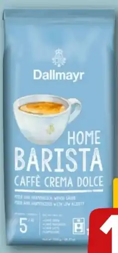 REWE Center Dallmayr Home Barista Caffè Crema Dolce Angebot