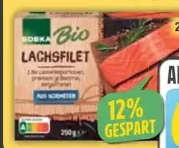 E-Center Edeka Bio Lachsfilet frisch Angebot