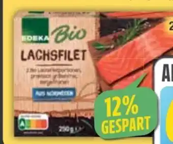 E-Center Edeka Bio Lachsfilet frisch Angebot